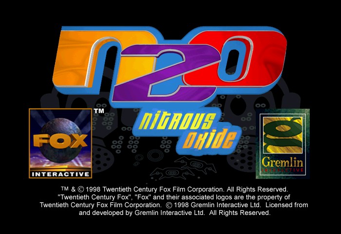 N2O: Nitrous Oxide Title Screen